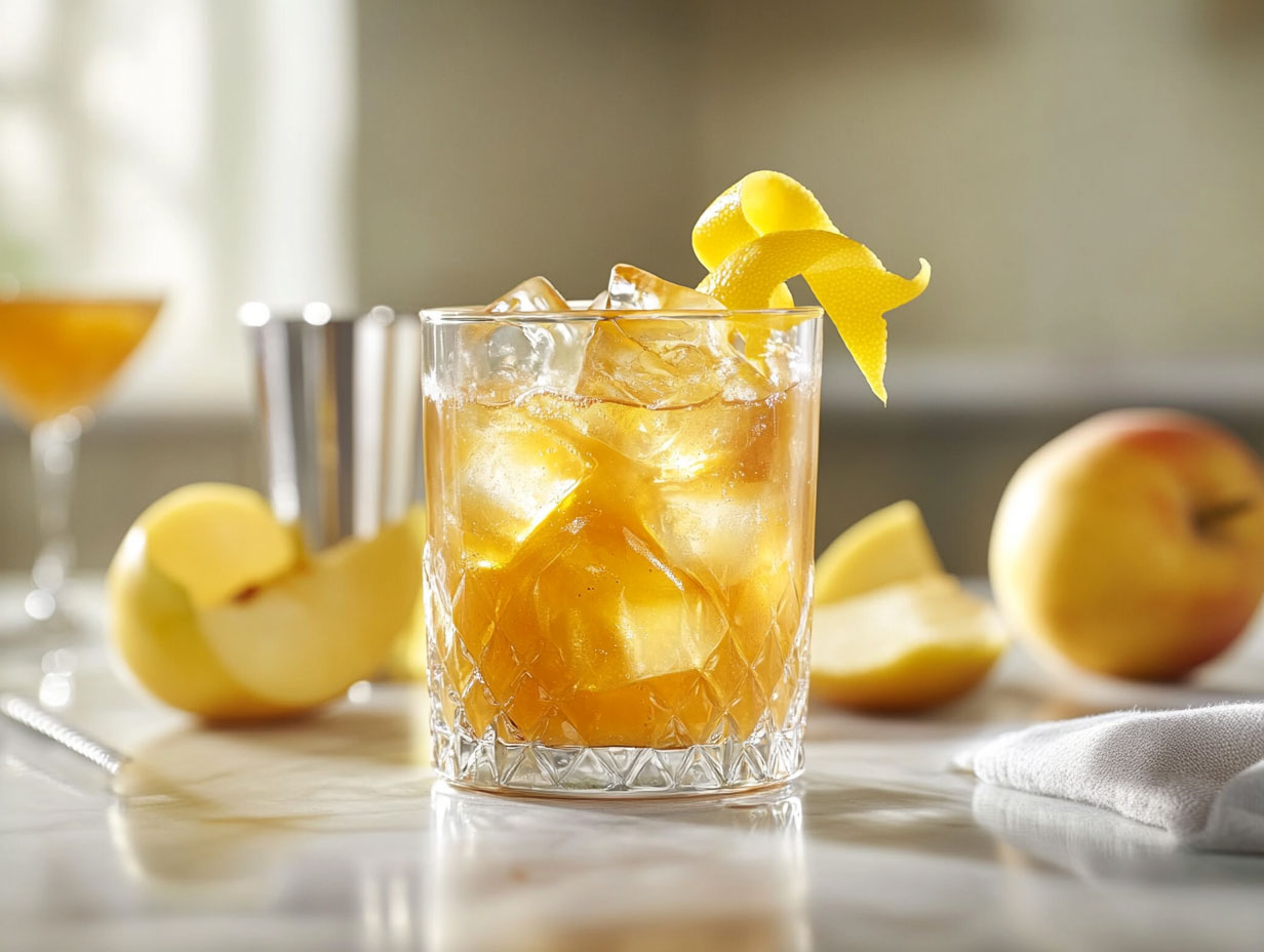 Apricot Sour Created by AI. Edited by Pernod Ricard Sweden