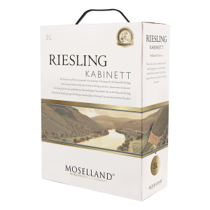 Moselland Riesling Kabinett 300 cl hanapakkaus