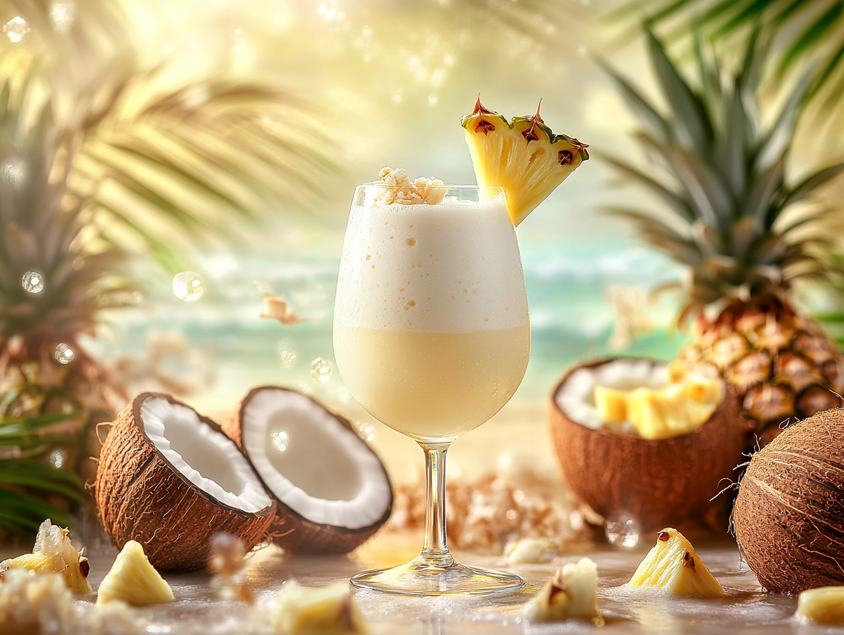 Sparkling Piña Colada