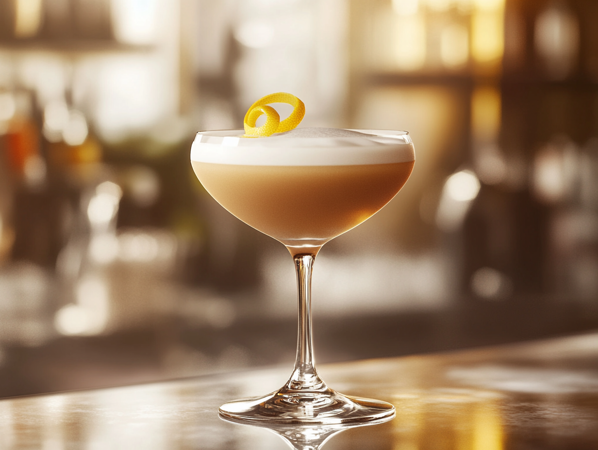Kahlúa Sour Martini