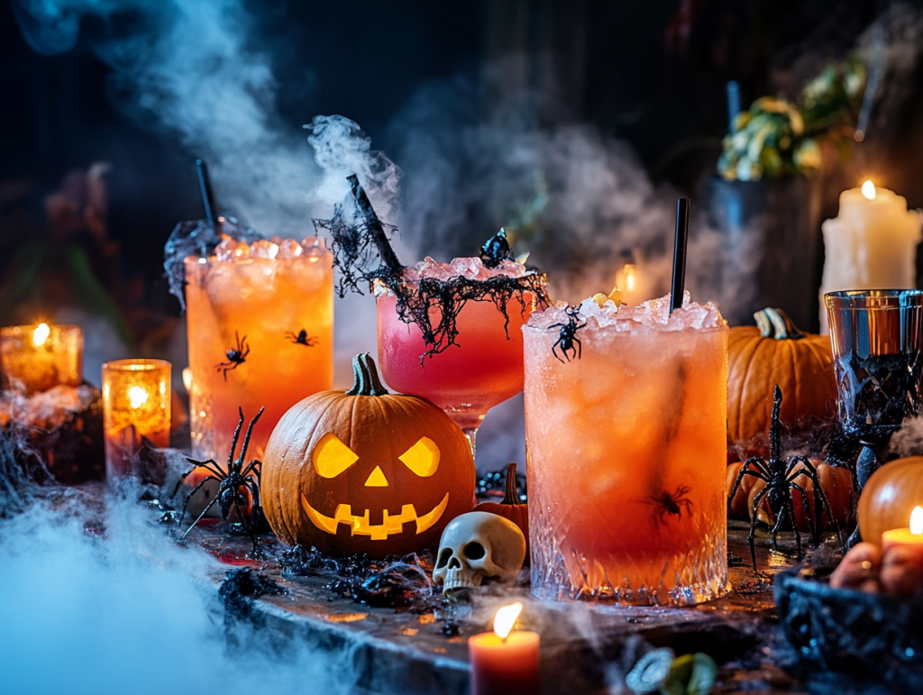 Hurjat Halloween-drinkit nostavat tunnelman kattoon